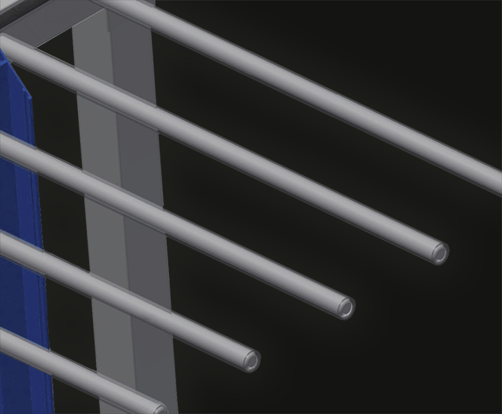 PWS 1400 Separatori con protezione in PVC Someco